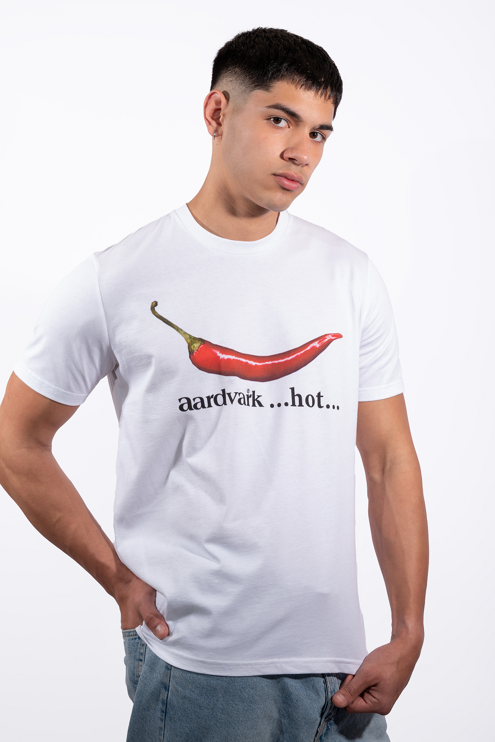 PEPPER BIG Μπλουζάκι μακό με στάμπα 